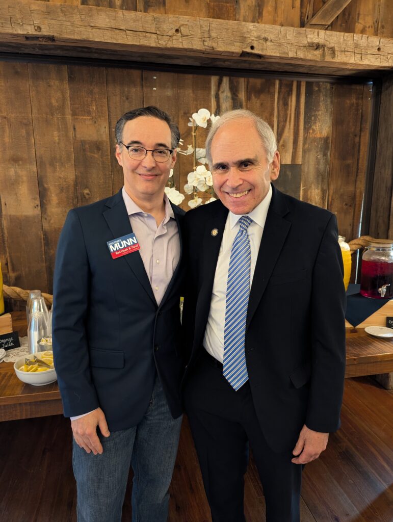 Legislator Kris Munn & Assemblymember Jonathan Jacobson